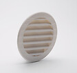 FEPRE - Grille d'aération ABS blanc tube avec moustiquaire diamètre 9,4 cm - vignette
