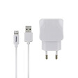 MOOOV - Chargeur secteur 2 USB-A + câble USB-A /Lightning MFI 1m - blanc - vignette
