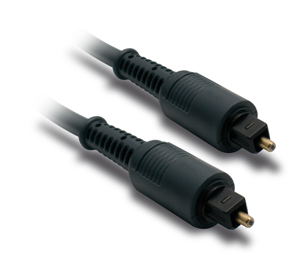 METRONIC - Câble audio fibre optique mâle/mâle 1.2m - large