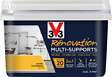 V33 PEINT - Peinture rénovation multi-support satin jaune tournesol 0.5 L - vignette
