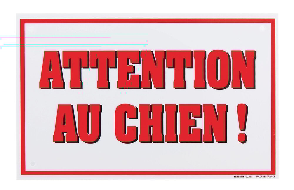 Panneau 100x160 attention | Bricomarché