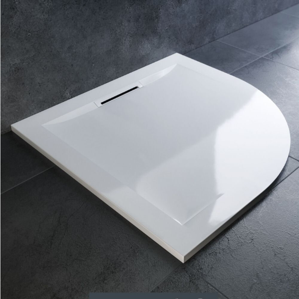 Receveur de douche JACOB DELAFON Flight Pure quart de rond, sans