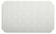 - - Spirella Tapis Fond de baignoire Caoutchouc RUBY 70x40cm Blanc - vignette