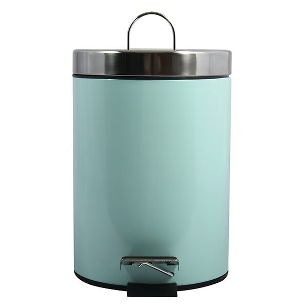 Pattumiera A Pedale In Acciaio INOX 3L - Design Specchio Per Cucina O Ufficio - Foto 4