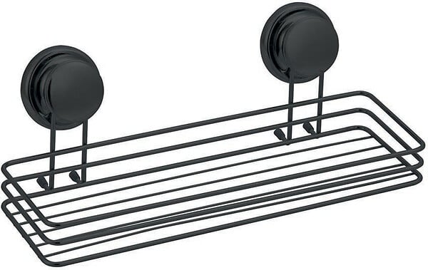 Organisateur De Douche D'angle Avec Ventouses - étagère Rangement Salle De Bain - Aluminium Et ABS - Sans Perçage