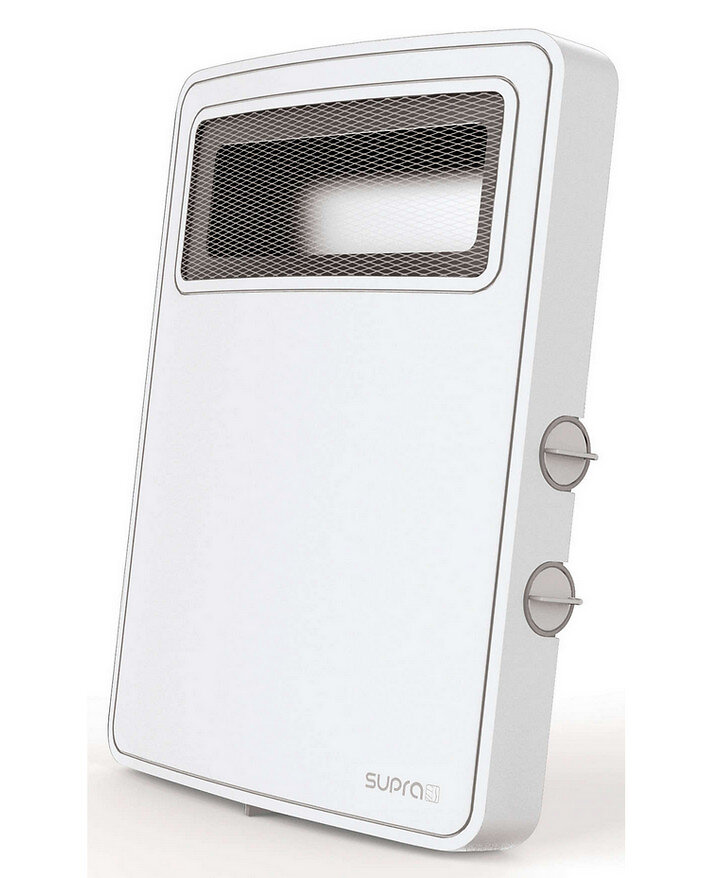 Radiateur soufflant 2000W oscillant avec thermostat - Warm Tech