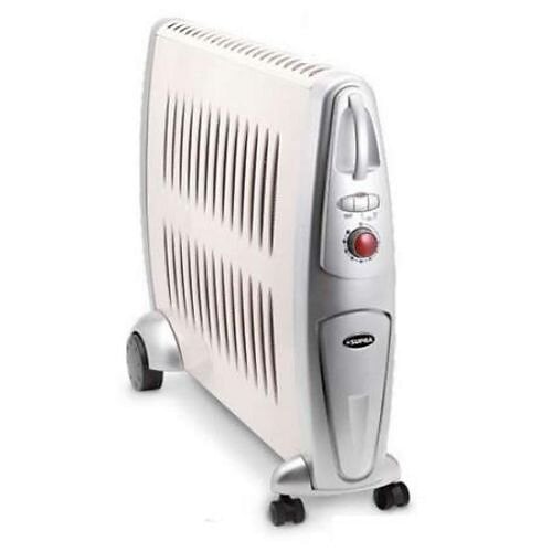 Homcom - Chauffage soufflant oscillant 1500 W - mini radiateur