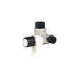 COMAP Groupe de sécurité réversible Reverso Siège Inox pour chauffe eau, cumulus - 20x27 ou 3/4 - 890506, Argent