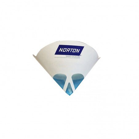 NORTON - NORTON - Boîte de 250 filtres coniques bleus 190K - 63642530358 - large
