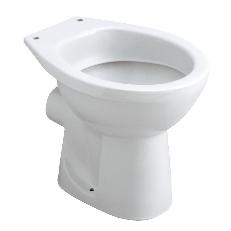 GEBERIT - Cuvette WC surélevée Publica Geberit - Sortie horizontale - Avec trous pour abattant - large