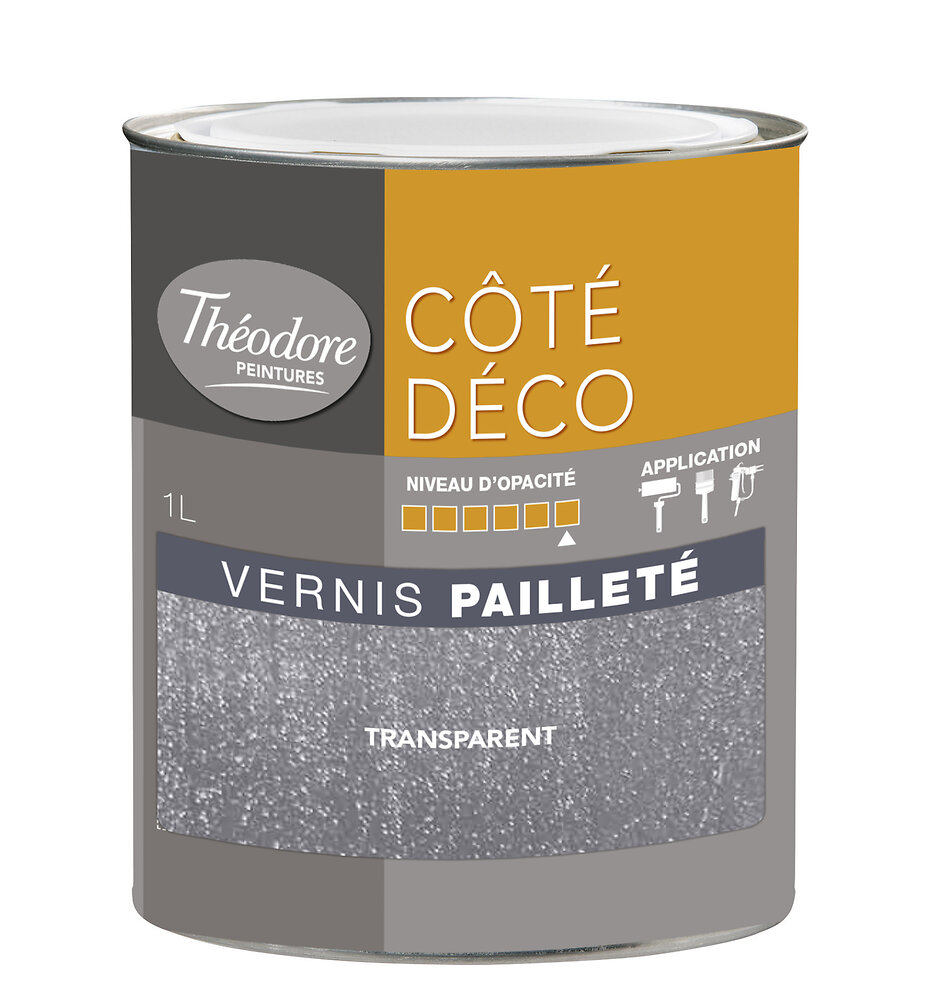 THEODORE - Vernis incolore paillete 1L - large
