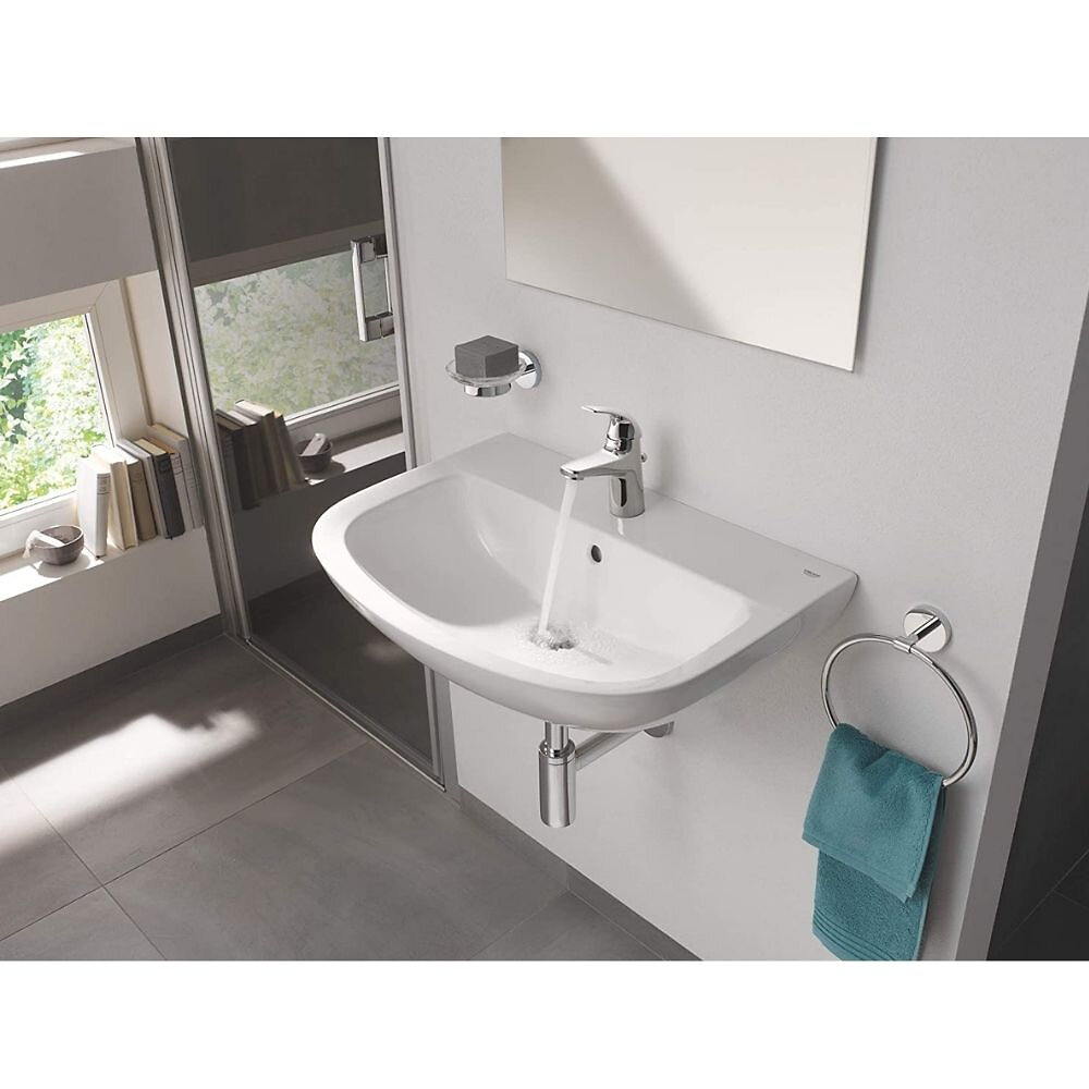 GROHE - Mitigeur Start Curve taille S Chromé + nettoyant robinetterie GrohClean - large