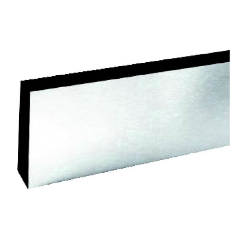 DUVAL - Plinthes de protection de porte épaisseur 0,8 mm en inox poli F17 - 920 x 150 mm - large