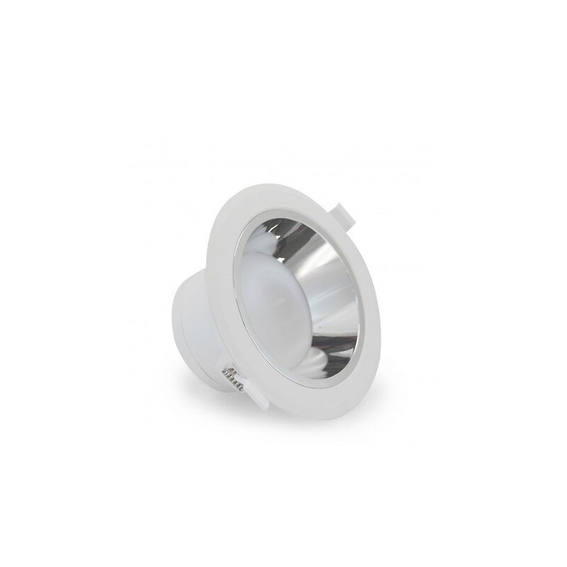 VISION EL - Spot encastré Downlight LED - 15W - Rond - Aluminium - Ø150mm - 3000°K - Blanc - large