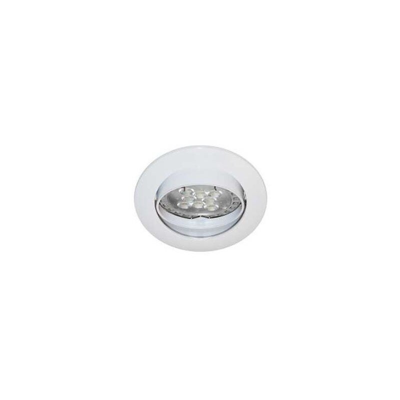 spot led ksa1012 rx - gu10 - orientable  - 50w - rond - blanc - sans ampoule