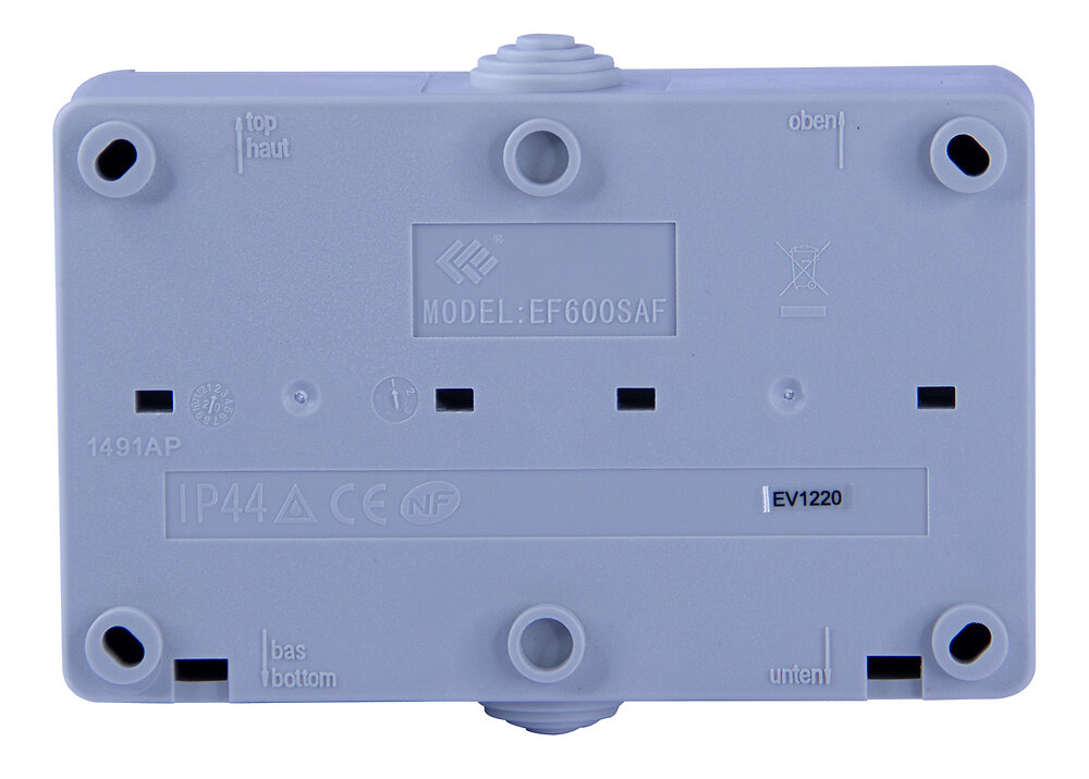 Prise Réseau Ethernet RJ45 CAT5e Encastrable LOGI Blanc