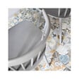 EIFFEL ART CONSTRUCTION - Vodevil Flore Gris Patchwork 20 X 20 Cm Carrelage Aspect Carreaux De Ciment Fleurs - vignette