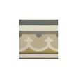 EIFFEL ART CONSTRUCTION - Caprice - Burgundy Bordure - Carrelage 20x20 Cm Aspect Carreaux De Ciment  Taupe - vignette