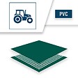 TECPLAST - Bache Agricole 5x6 m Verte - Qualité 10 ans TECPLAST 680AG - Bache de protection étanche pour Matériel agricole - Made in France - vignette