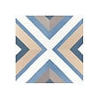 EIFFEL ART CONSTRUCTION - Caprice Deco - Square Colours - Carrelage 20x20 Cm Aspect Carreaux De Ciment Losange Coloré - vignette