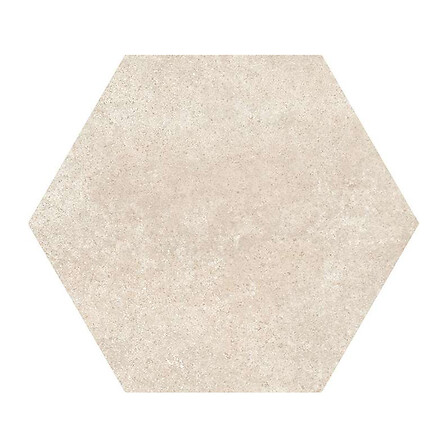 EIFFEL ART CONSTRUCTION - Hexatile Cement - Sand - Carrelage 17,5x20 Cm Hexagonal Uni Aspect Ciment Beige - vignette