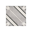 EIFFEL ART CONSTRUCTION - Carrelage sol / mur effet ciment motif gris 20x20 cm ART NOUVEAU INSPIRE GREY(vendu par boite de 1m2) - vignette