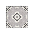 EIFFEL ART CONSTRUCTION - Carrelage sol / mur effet ciment motif gris 20x20 cm ART NOUVEAU INSPIRE GREY(vendu par boite de 1m2) - vignette