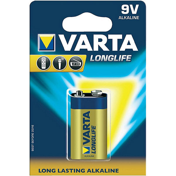 VARTA - pile type lr61 9 volts - 4122101411 - large