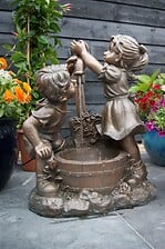 UBBINK Kit fontaine rustique de jardin ou d'intérieur Memphis