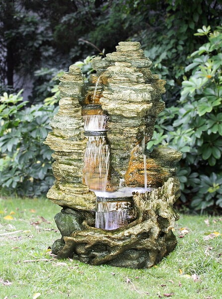 HALIFAX - fontaine rustique 3 seaux