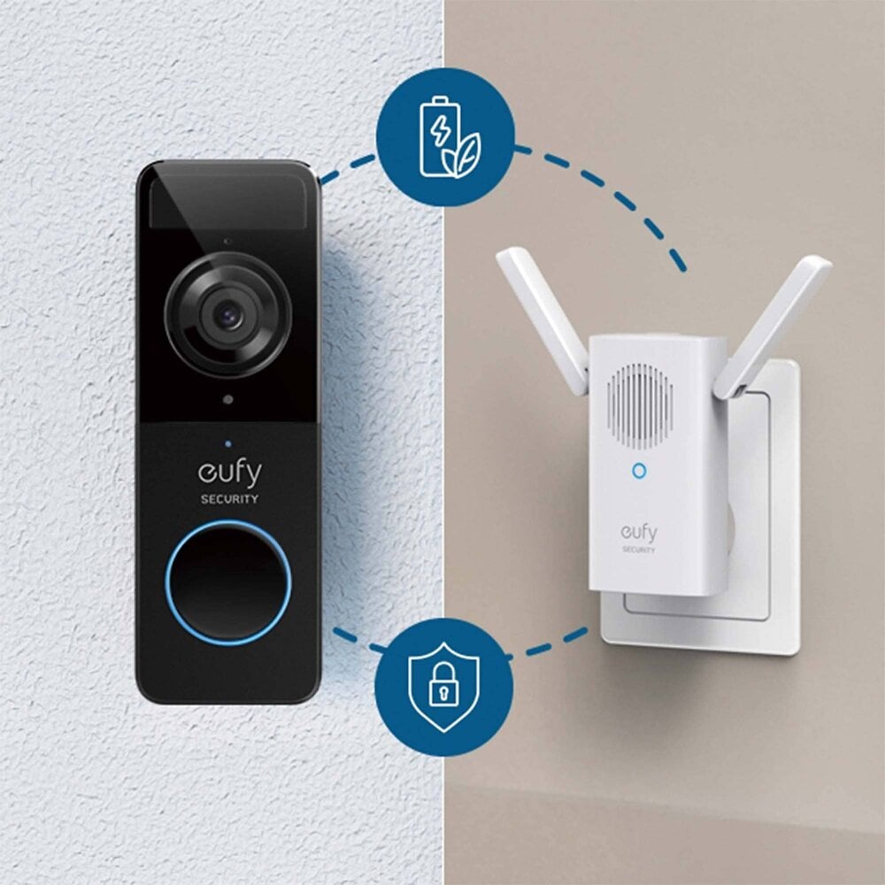 Eufy vidéo Doorbell Slim 1080p sans fil Bricorama