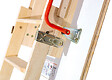 Matisere - Escalier escamotable bois - Ouverture du plafond de 70 x 130cm - LDK70130/305 - vignette
