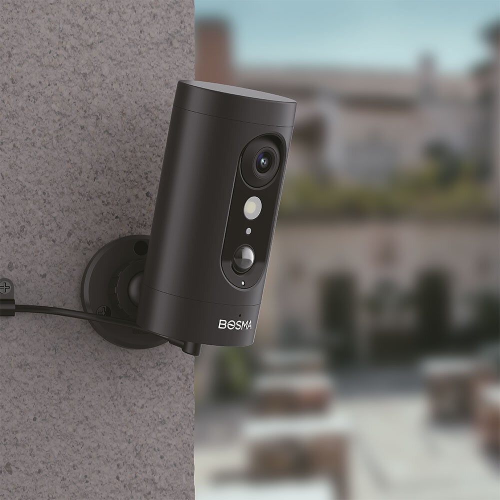Caméra extérieure connectée EX noireBOSMA Bricorama