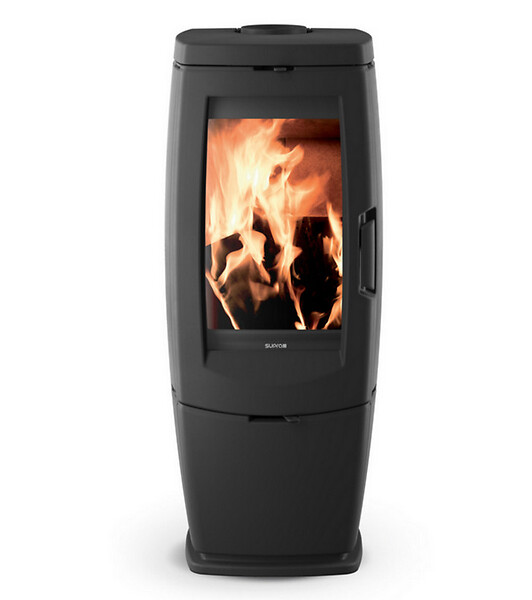 Hotspot Grille Pour Poêle à Bois – Fonte Polie, Brûleur Noir, 170g