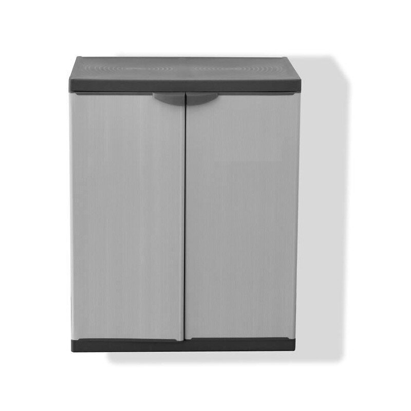 Tood Armoire De Rangement Basse En Résine 1 Tablette Bricorama