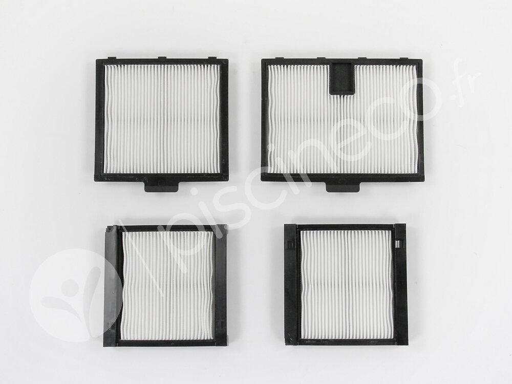 DOLPHIN - Kit 4 filtres fin 50 microns pour robot électrique E10, E20 et E25 - Dolphin - large