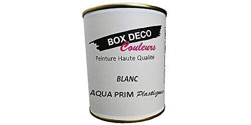 BOX DECO COULEURS - Primaire d'adhérence PVC aspect mat Aqua prim plastique - Meuble plastique - 750 ml - 6 m/2 - large