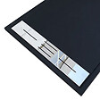 STANO - Receveur de douche 90 x 170 cm extra plat LUCIA en SoliCast® surface ardoisée noir - vignette