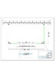 LANERI - Douche De 6 Mm Avec Deux Parois Fixes Et Une Overture Coulissante H.190 (receveur De Douche Non Inclu) – 67,5-70 Fixes X 138-143 Overture Centrale - vignette