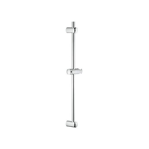 Tesa Spaa Barre de douche 655 mm, métal chromé et plastique, pose facile sans  perçage (40342-00000-00)