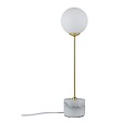 PAULMANN - Lampe à poser NEORDIC MOA - 10W - G9 - 230V - Blanc/doré - Marbre - Dimmable - Sans ampoule - Avec connecteur de câble - vignette