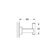 GROHE - Grohe Essentials Cube  crochet mural - vignette