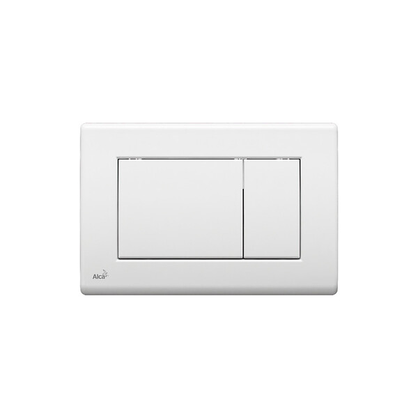 Plaque de commande pour WC suspendu - SIAMP Verso BSC 800 blanche