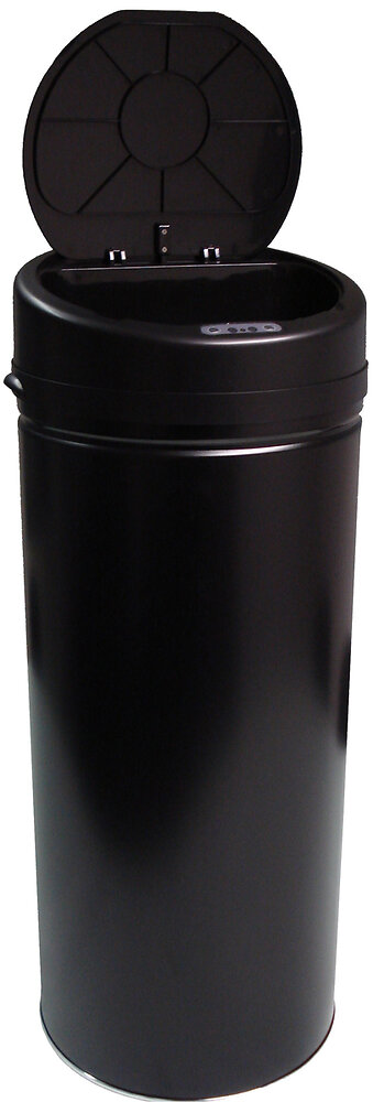 CENTRALE BRICO - Poubelle De Cuisine Automatique Selekta Plastique Noir Mat, 42 L - large