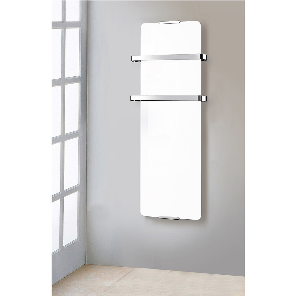 CHEMIN'ARTE - radiateur sèche serviette électrique 1200w blanc - 175 - large