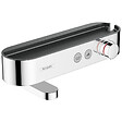 HANSGROHE - Hansgrohe ShowerTablet Select Mitigeur thermostatique bain/douche 400 avec tablette et bec déverseur rotatif, Chrome (24340000) - vignette