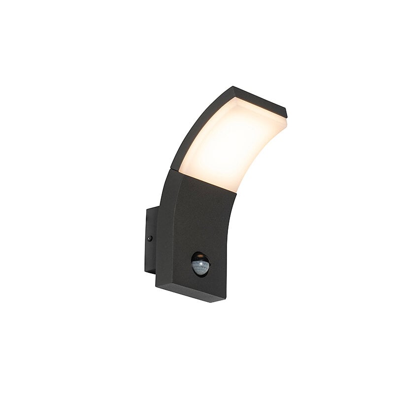 Lampe Solaire Exterieur 24 LED - Detecteur de Mouvement + Detecteur  d'Obscurite - Applique Murale Sans Fil - Thermometre Affichage Temperature  C/ F