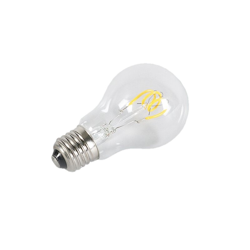 LUEDD - Ampoule LED à filament torsadé A60 3W 2200K clair - large