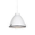 QAZQA - Lampe à suspension industrielle blanche 38 cm dimmable - Anteros - vignette
