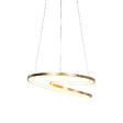 QAZQA - Lampe à suspension Art Déco or avec LED - Rowan - vignette